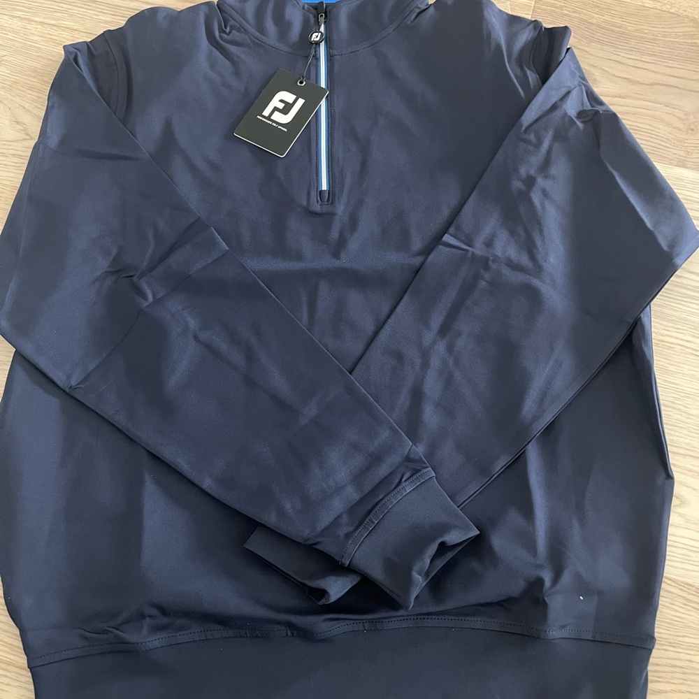 FootJoy Dark Blue Performance Pullover